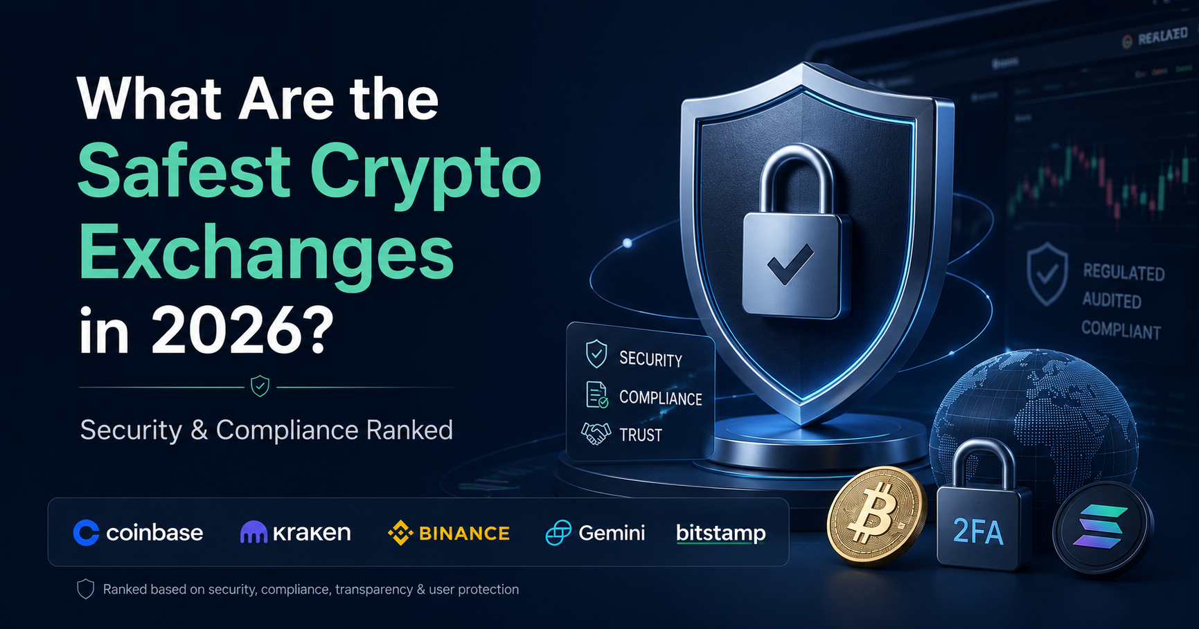 What Are the Safest Crypto Exchanges in 2026? (Security & Compliance Ranked)