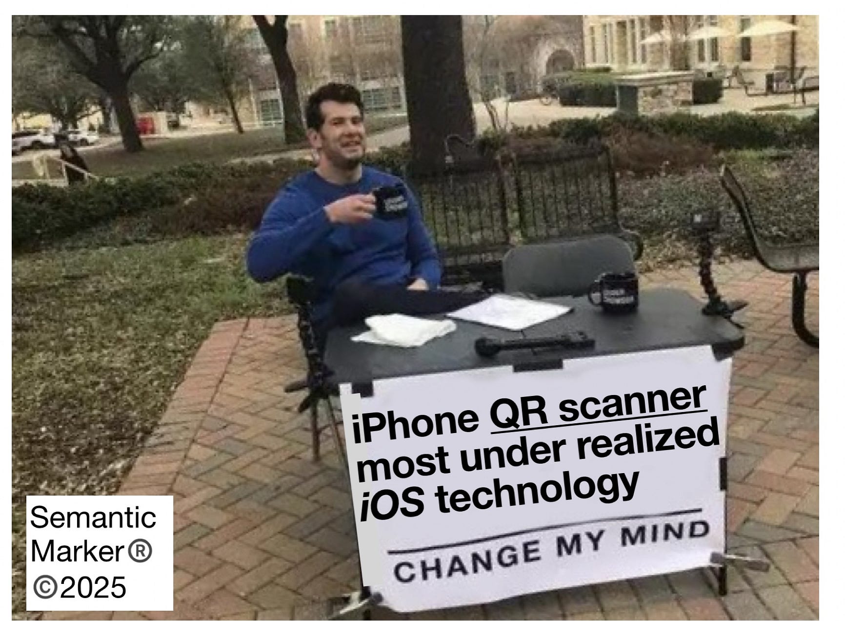 iPhone QR Scanner is most under realized iOS technology