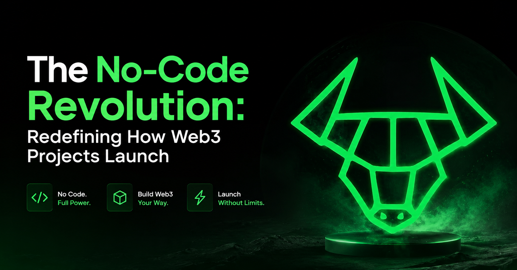 The No-Code Revolution: Redefining How Web3 Projects Launch