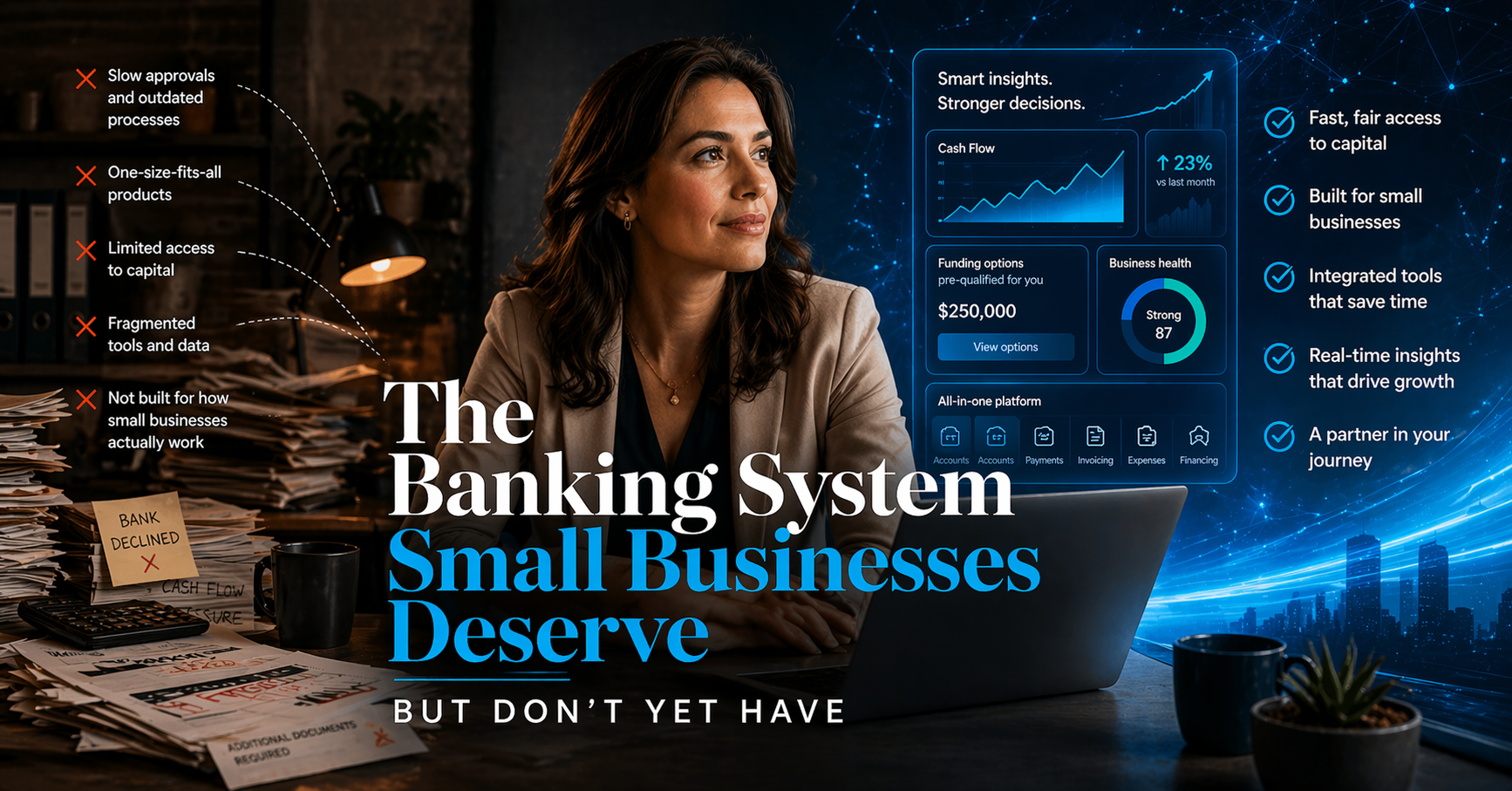 The Banking System Small Businesses Deserve — But Don’t Yet Have