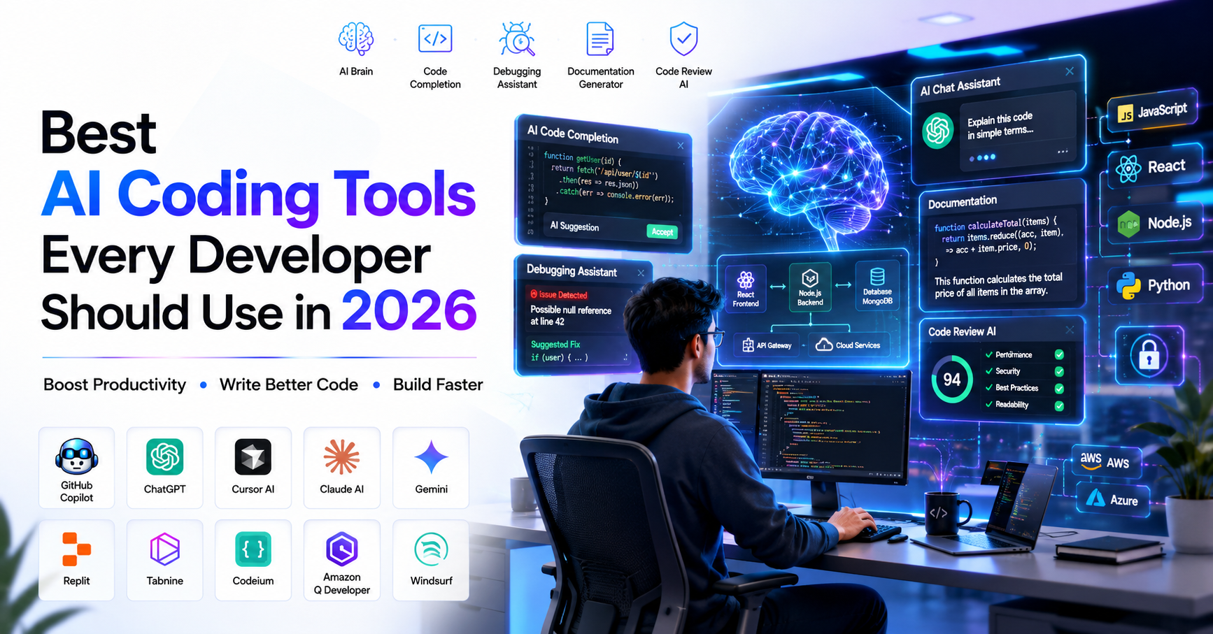 Best AI Coding Tools Every Developer Should Use in 2026