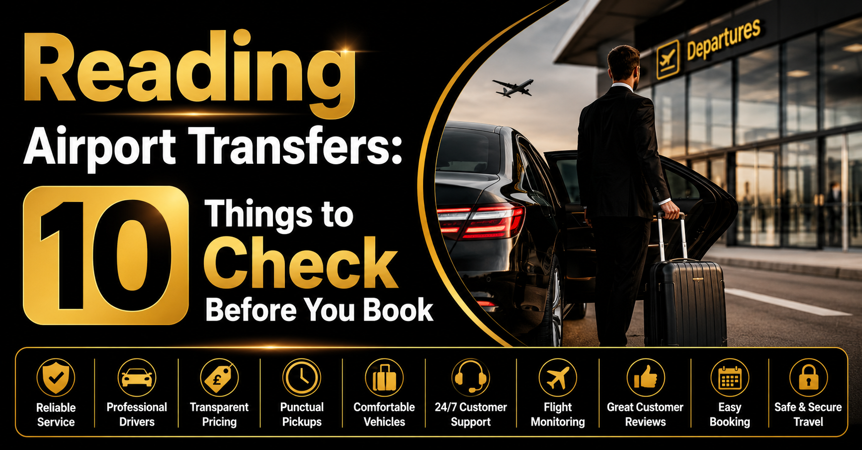 Reading Airport Transfers: 10 Things to Check Before You Book
