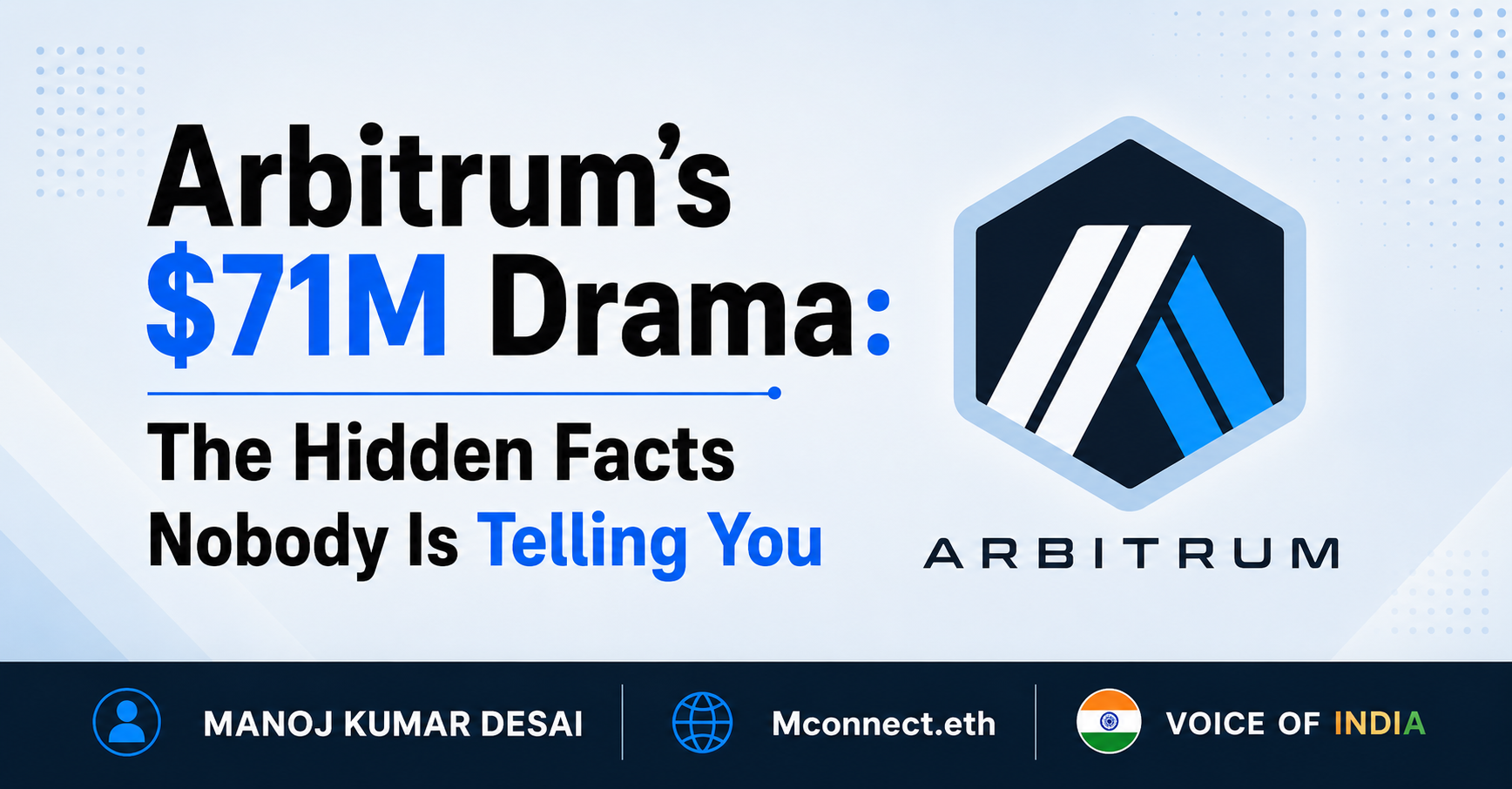 Arbitrum’s $71M Drama: The Hidden Facts Nobody Is Telling You