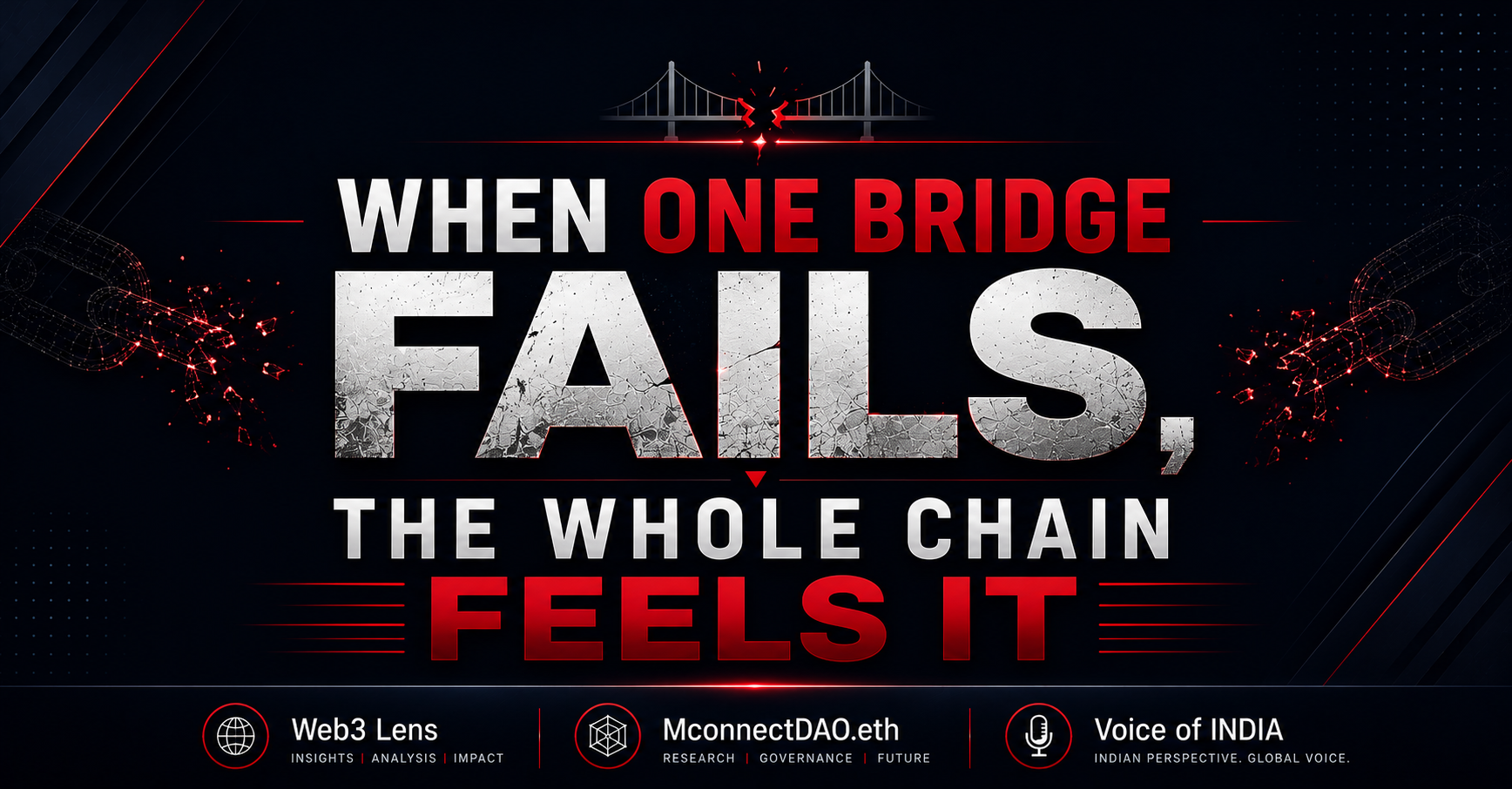 A single cross-chain exploit didn’t just cost money it exposed how fragile Web3’s trust model…