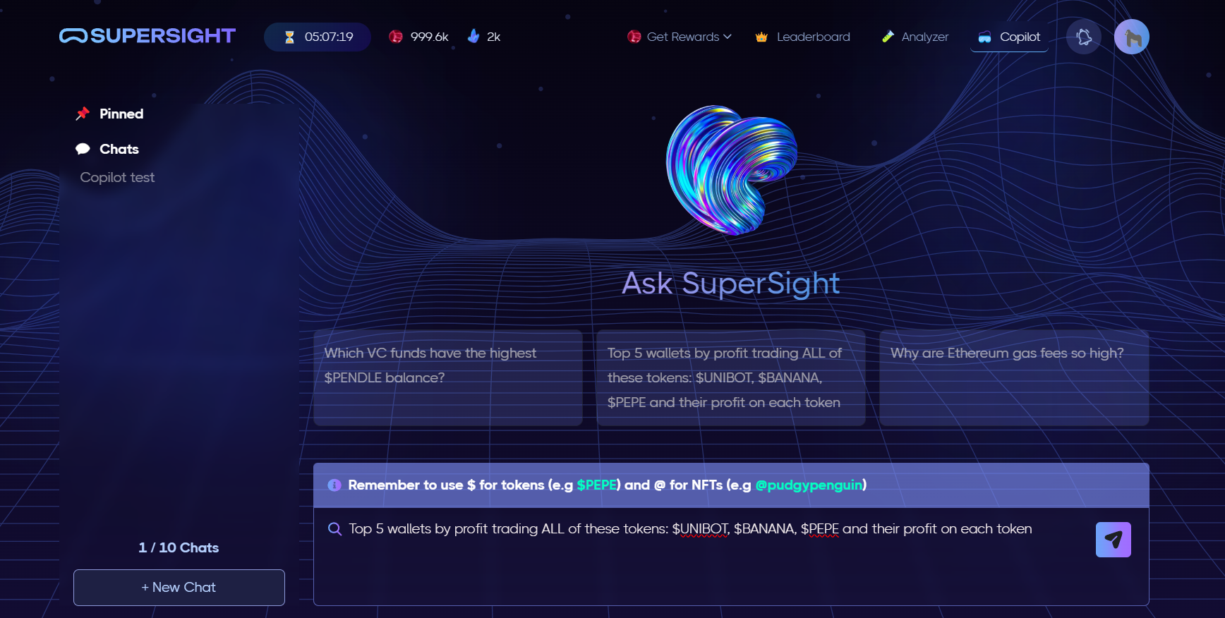 Unlocking Crypto Insights with SuperSight Copilot: On-Chain vs. Off-Chain Data