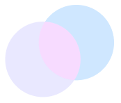 Portal logo of two circles in various muted hues.