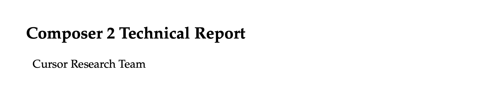 Papers Explained 559: Composer 2