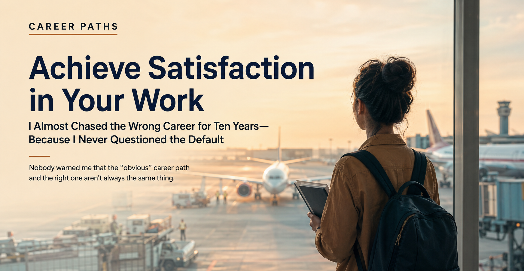 I Almost Chased the Wrong Career for Ten Years — Because I Never Quest I Almost Chased the Wrong Career for Ten Years — Because I Never Quest