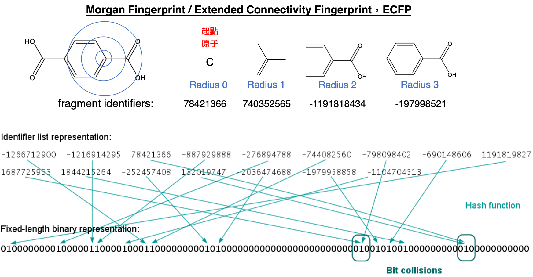 化學資訊學入門：分子指紋（Molecular fingerprint）+ Python 實裝