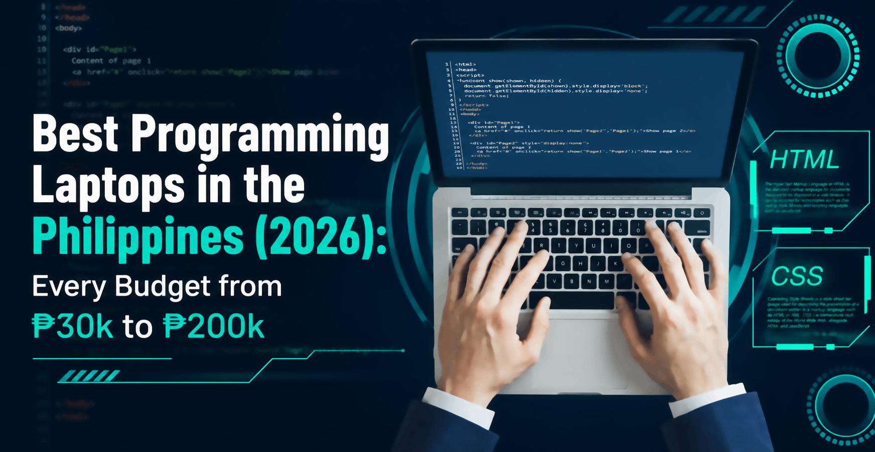 Best Programming Laptops in the Philippines (2026): Every Budget from ₱30k to ₱200k