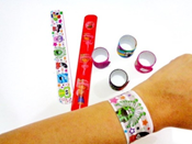 Ruler bracelets are not only fun, but it’s also a handy measuring tool for elementary students. Usually made of plastic or aluminium.
