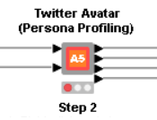 An icon of the second component in the Twitter A5 tool.