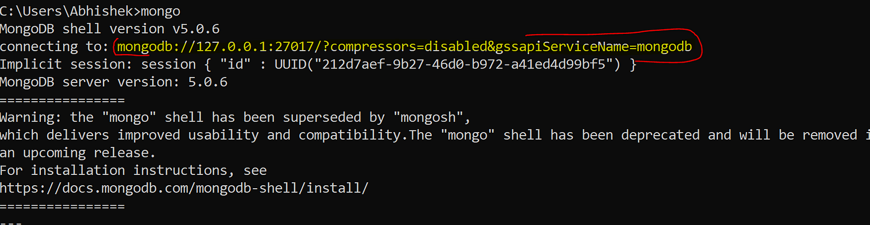 MongoDB with Python