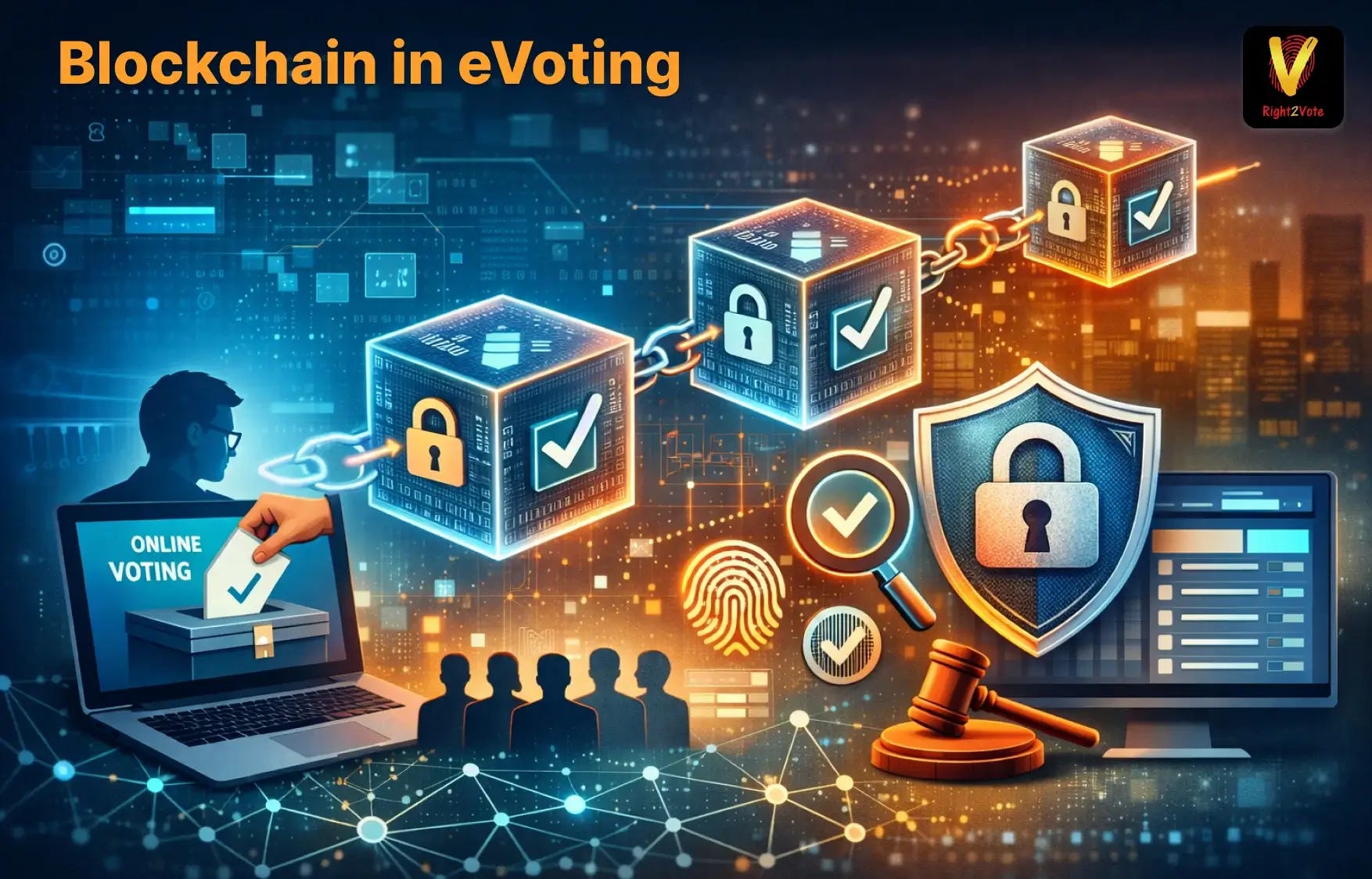 Right2Vote’s Blockchain Technology in eVoting: Making Digital Elections Secure and Trustworthy