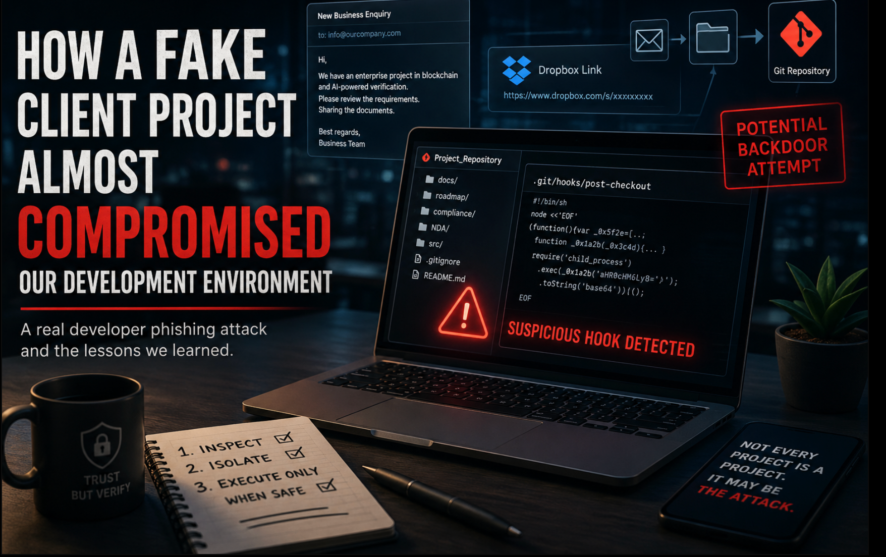 How a Fake Client Project Almost Compromised Our Development Environment