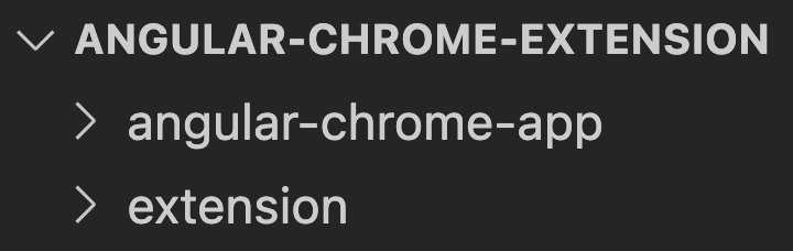 Repository folder structure