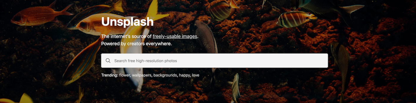 Unsplash.com: beautiful, free images and photos for any project or blog post