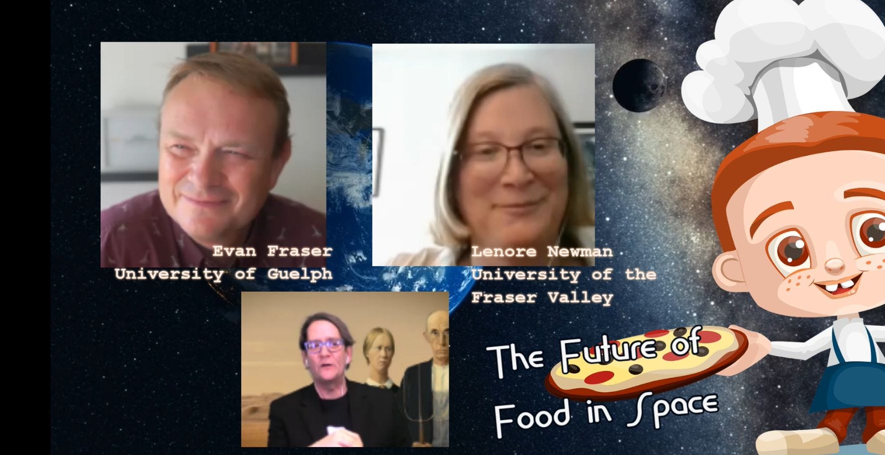 The Future of Food in Space! w/ Lenore Newman and Evan Fraser authors