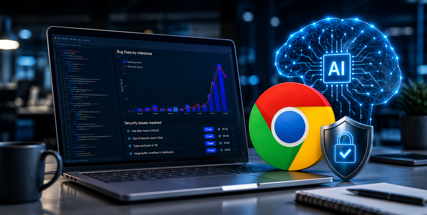 Google AI Helps Fix Record Number of Chrome Security Bugs