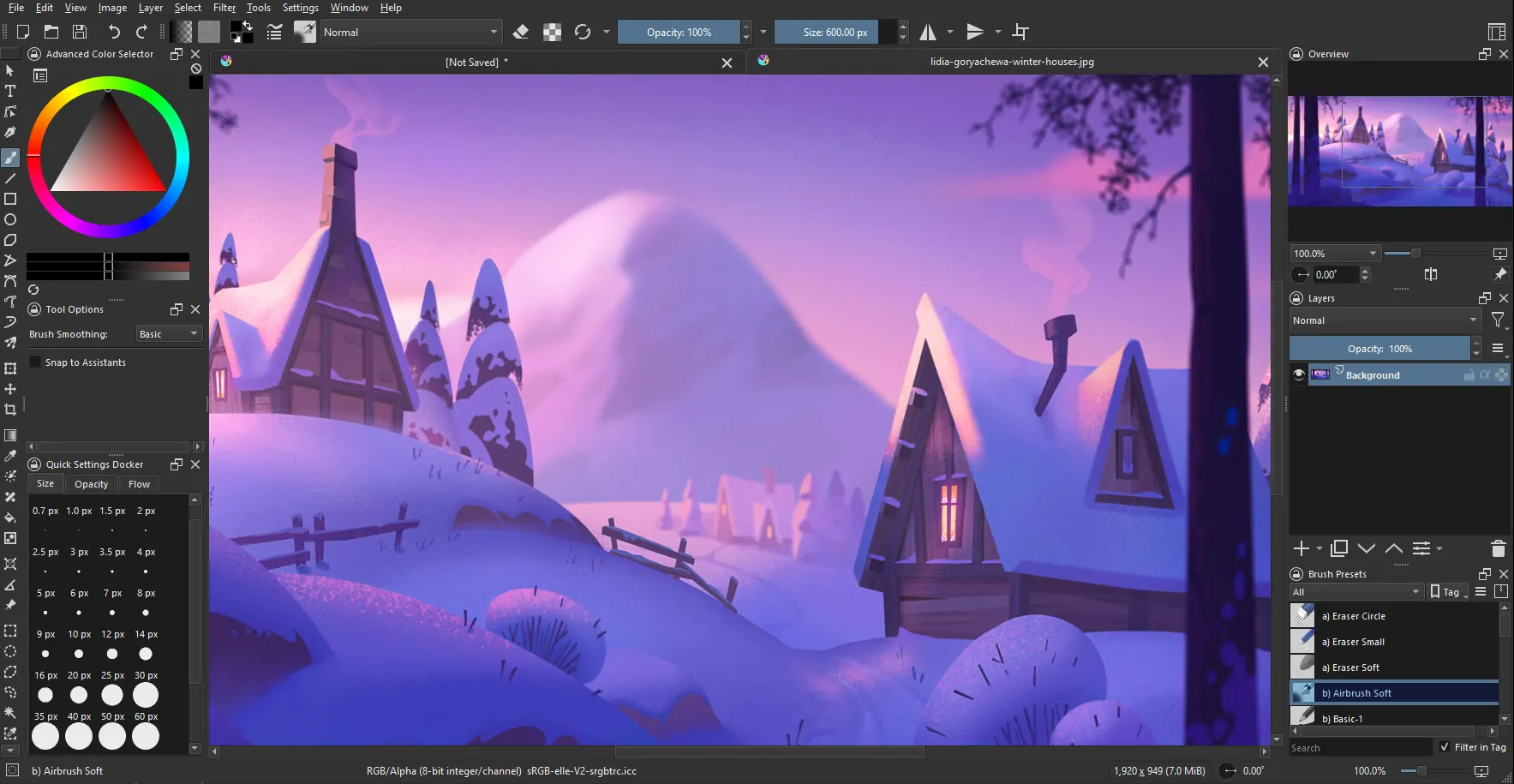 Krita 6.0/5.3 Released: Major Text Engine Overhaul and the First Step into Qt 6