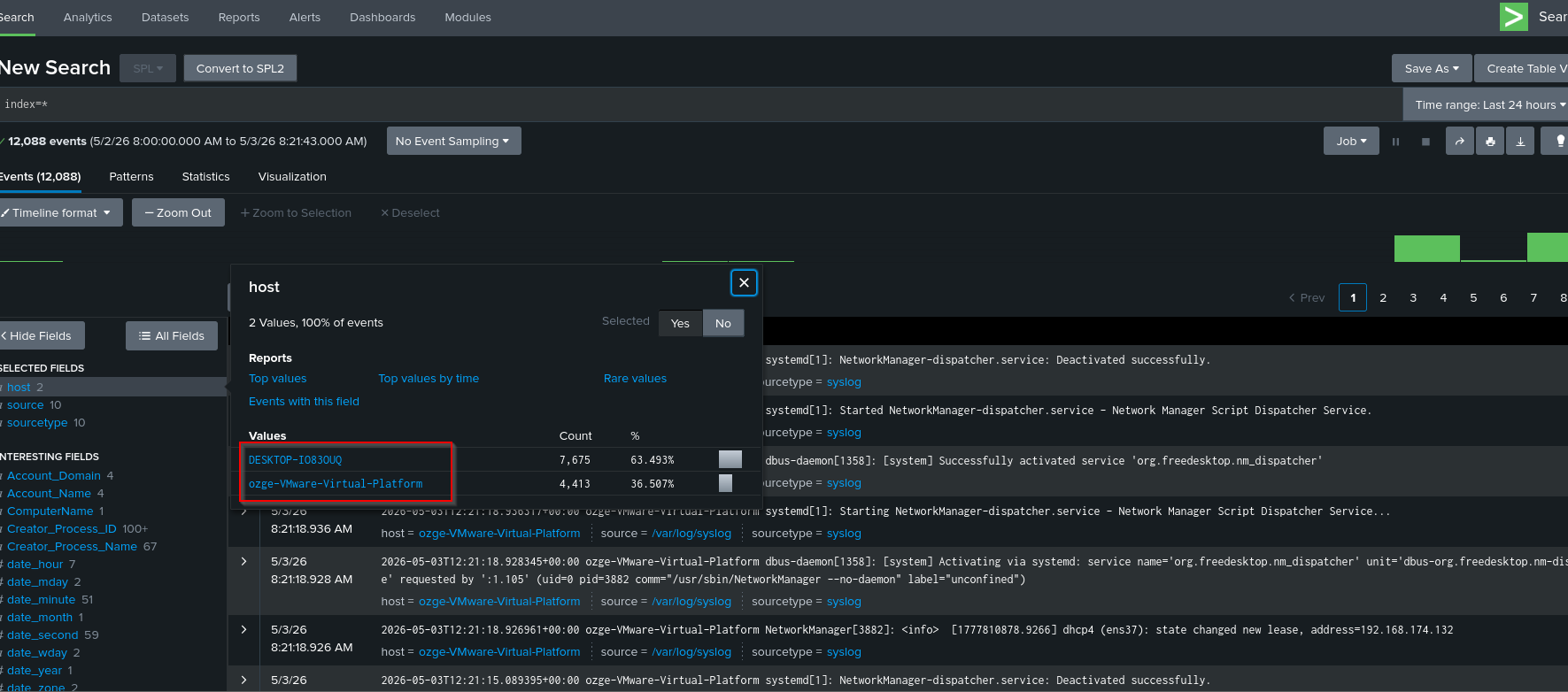Splunk Setup on Kali: Collecting Logs from Windows and Ubuntu