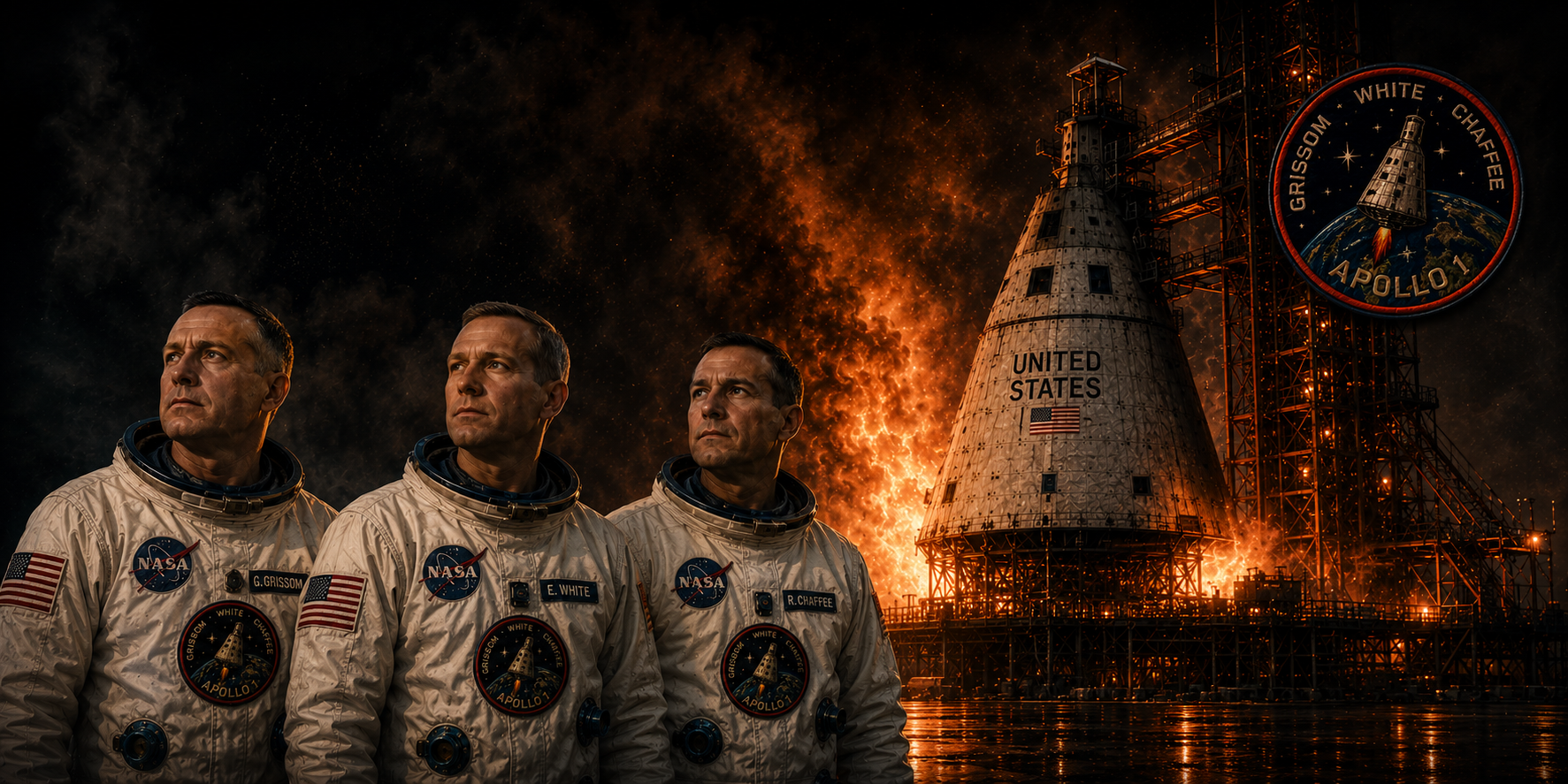Apollo 1: The Fire That NASA Saw Coming and the Three Men Who Paid for