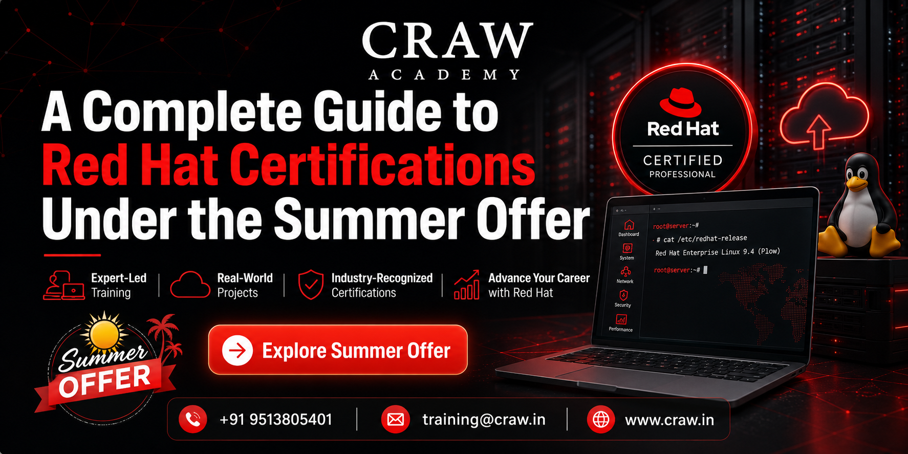 A Complete Guide to Red Hat Certifications Under the Summer Offer