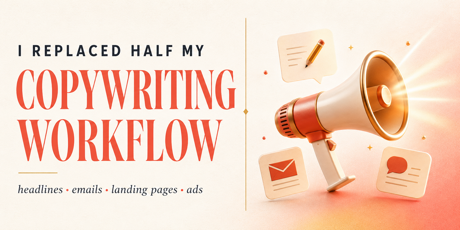 I Replaced Half My Copywriting Workflow With These Free AI Prompts
