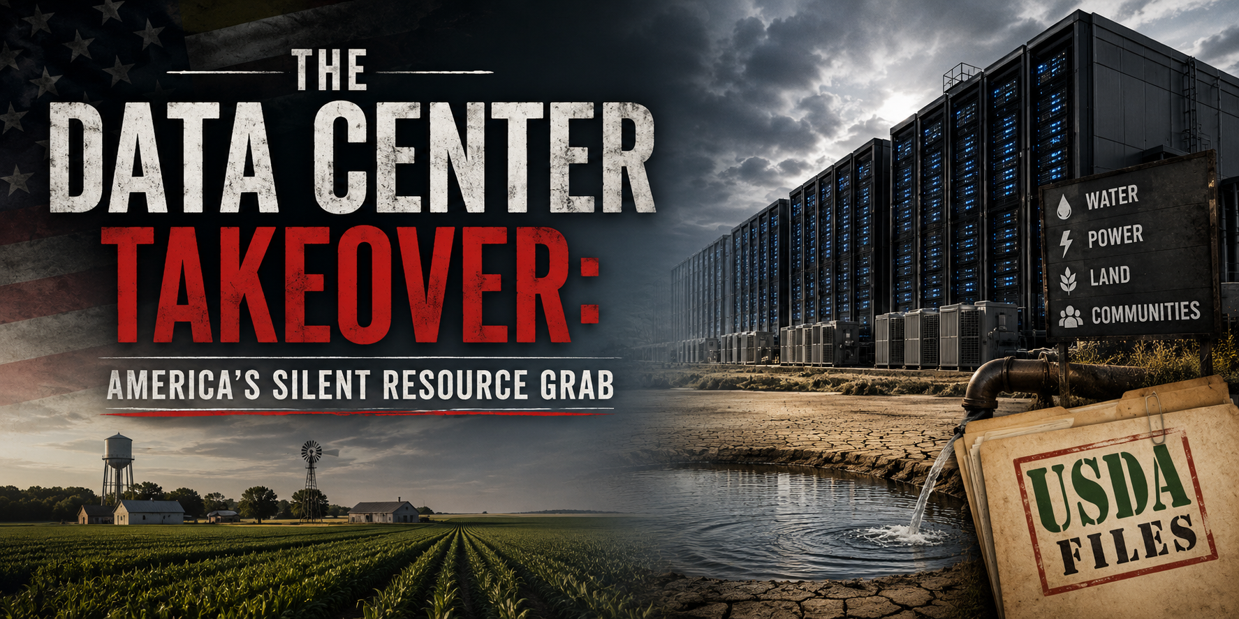 The Data Center Takeover: America’s Silent Resource Grab