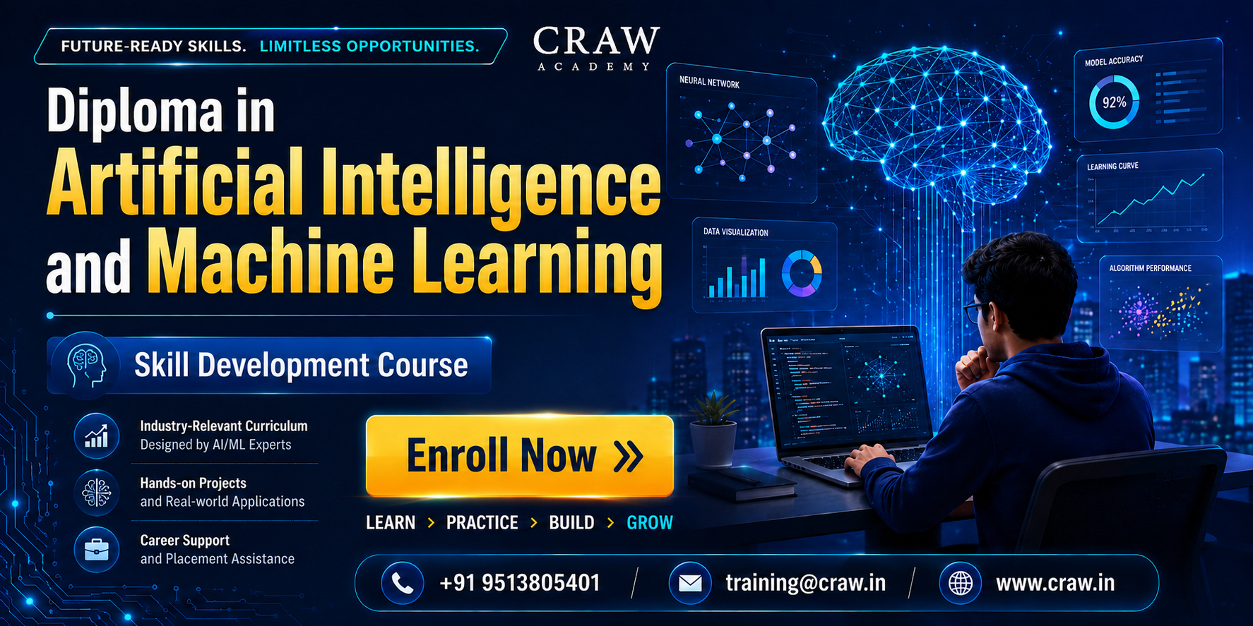 Diploma in Artificial Intelligence and Machine Learning — Skill Development Course