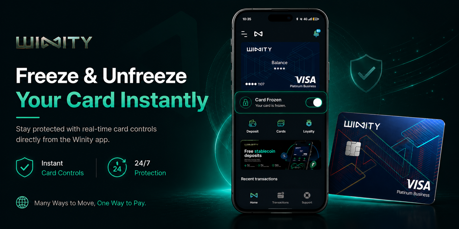 How to Freeze and Unfreeze Your Winity Card Instantly for Better Security