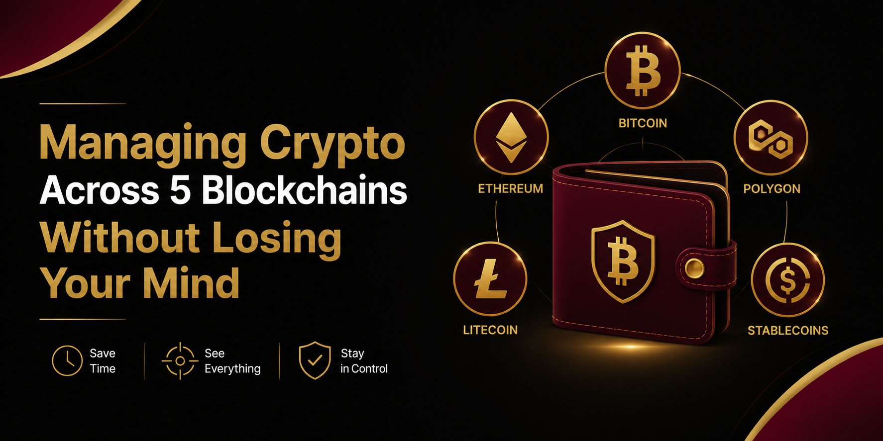 Managing Crypto Across 5 Blockchains Without Losing Your Mind