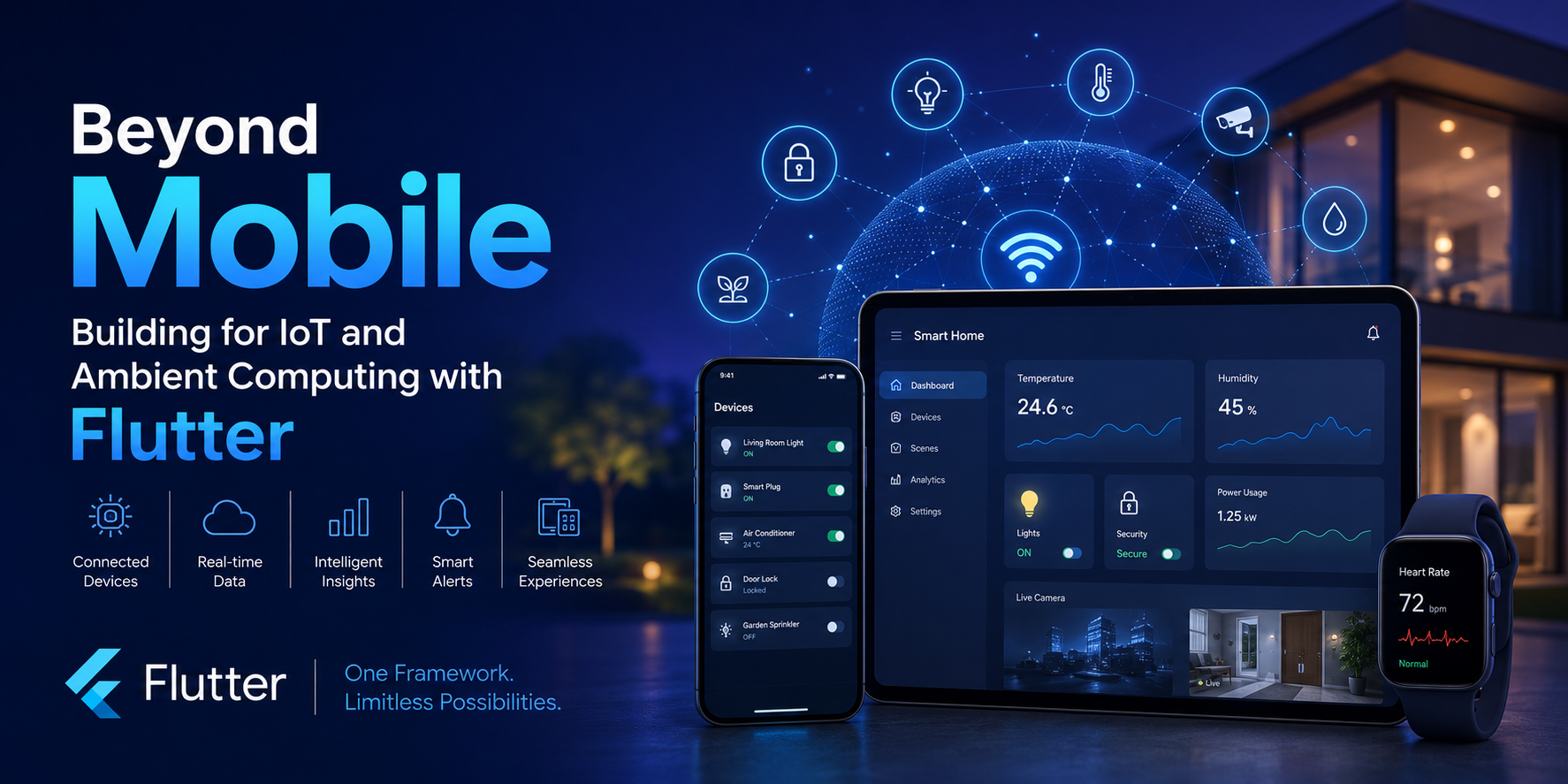 Beyond Mobile: Building for IoT and Ambient Computing with Flutter