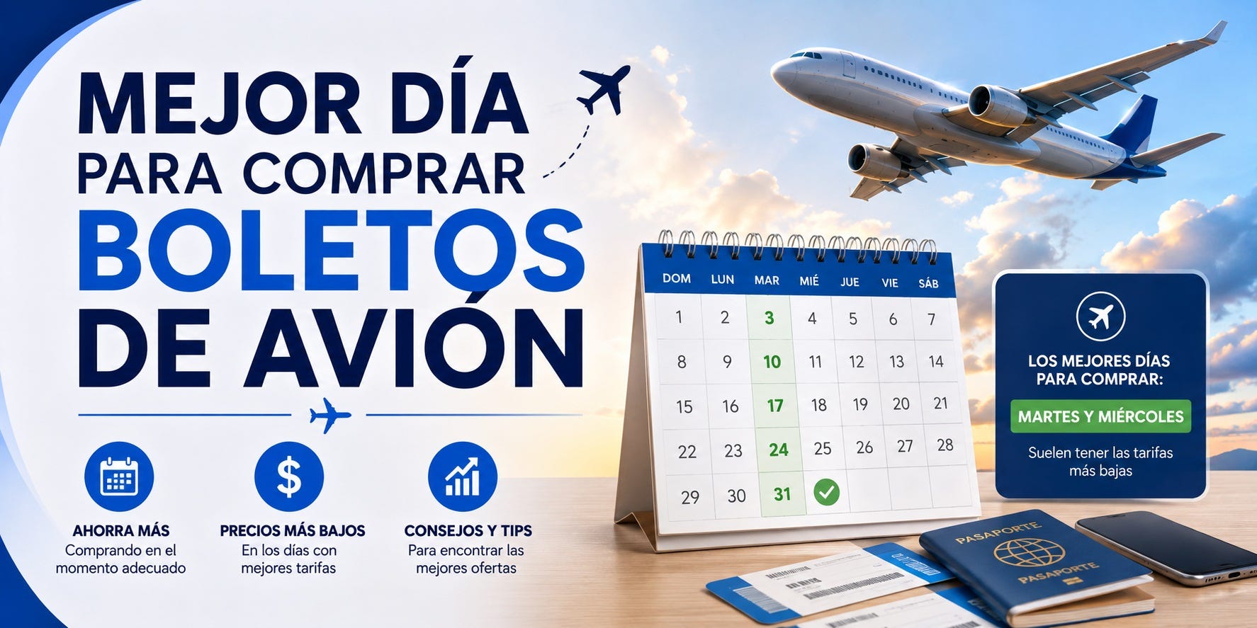 Mejor Dia para Comprar Boletos de Avion: Cómo Ahorrar en Vuelos Nacion Mejor Dia para Comprar Boletos de Avion: Cómo Ahorrar en Vuelos Nacion
