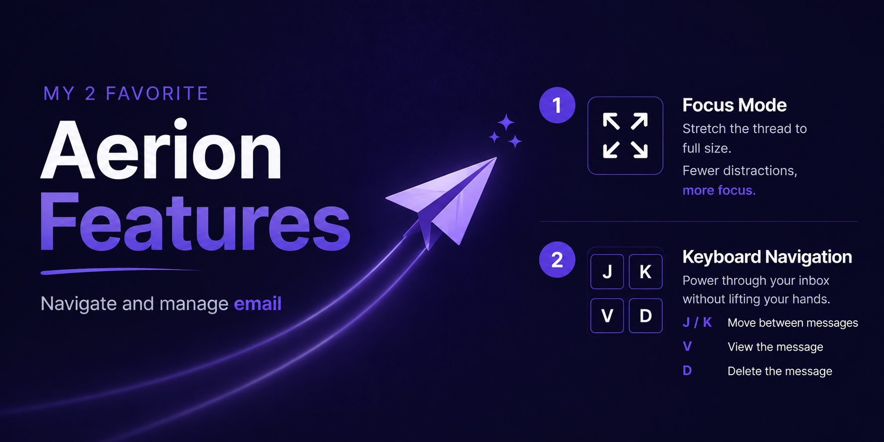 2 Unique Features of Aerion