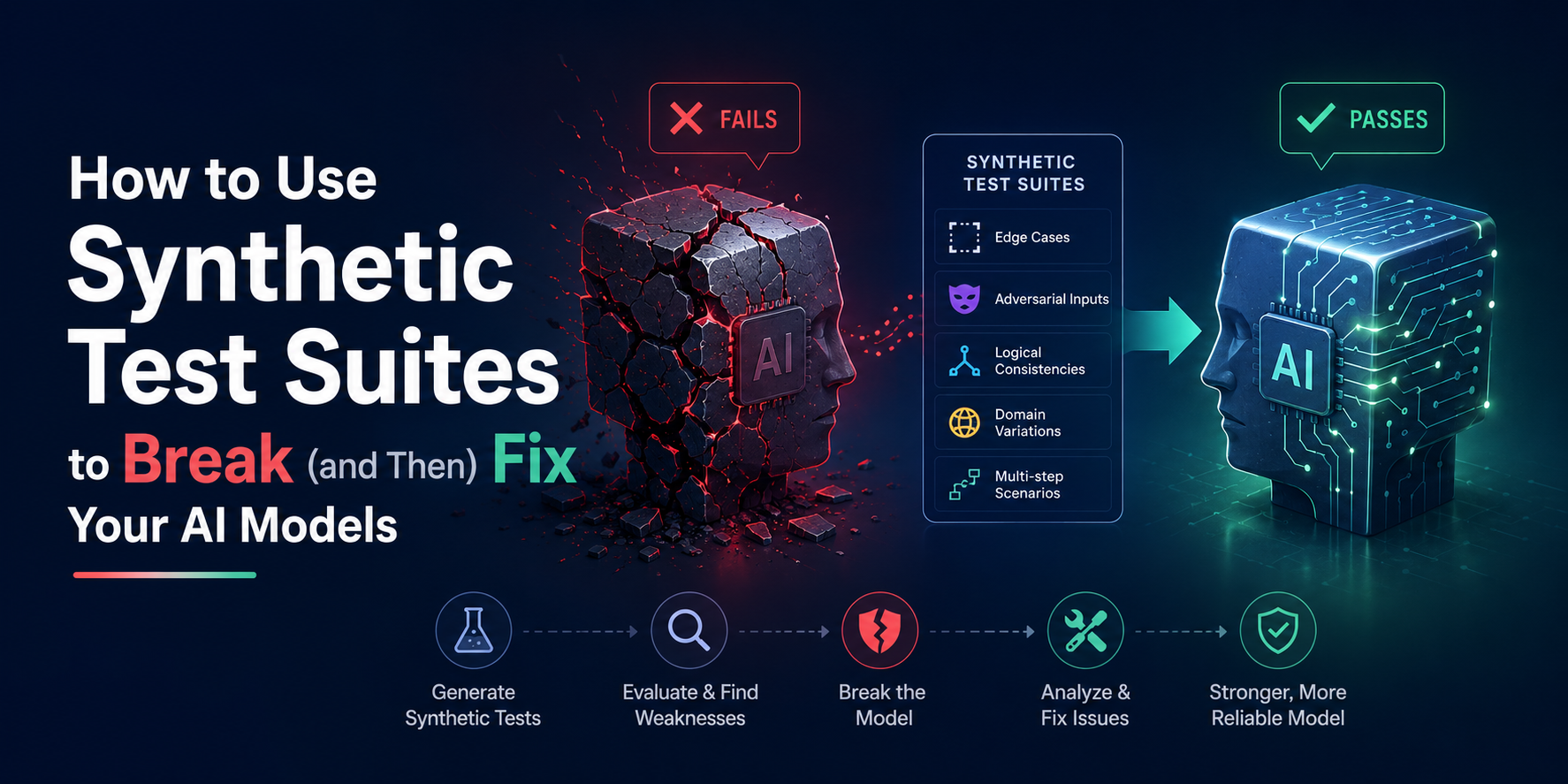 How to Use Synthetic Test Suites to Break (and Then Fix) Your AI Models