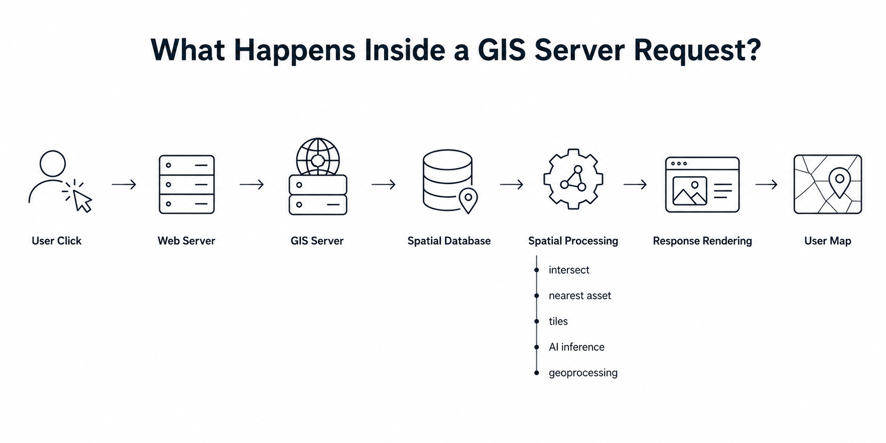 GIS on Medium - What actually happens inside a GIS server request?