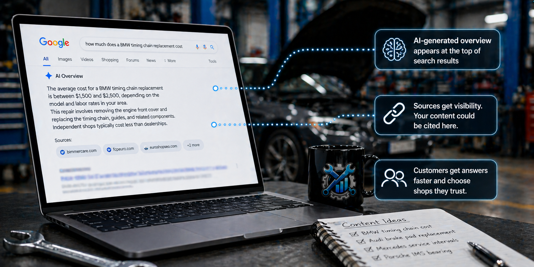 Google Is Answering Auto Repair Questions Before Customers Click — Here’s What That Means for Your…