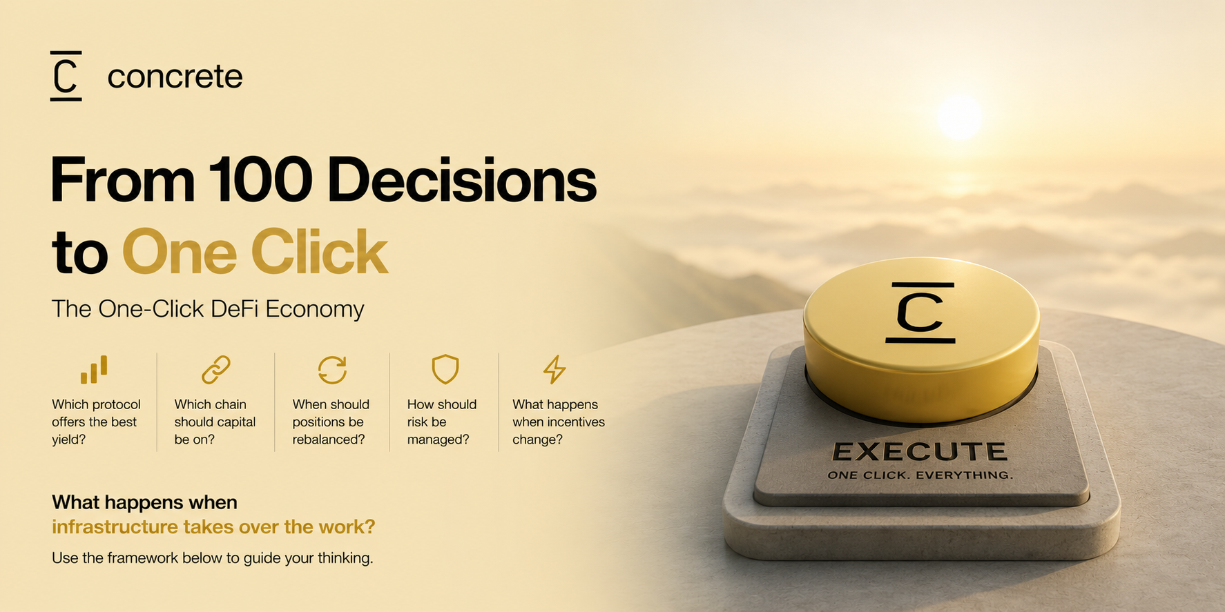 The One-Click DeFi Economy