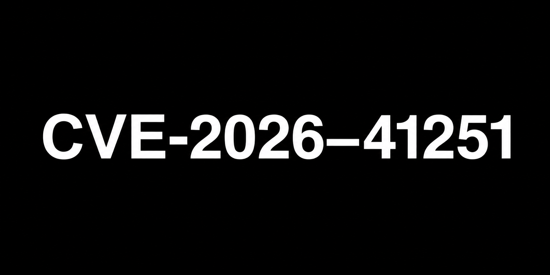 CVE-2026–41251