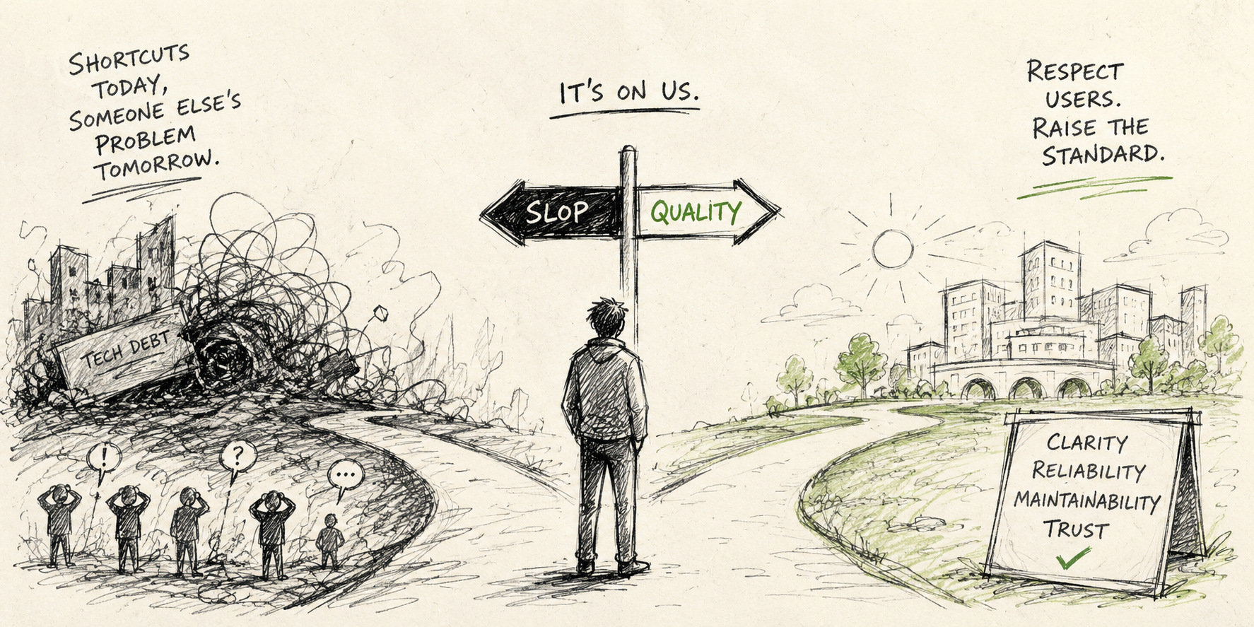 The Zero-Excuse Policy for Developers