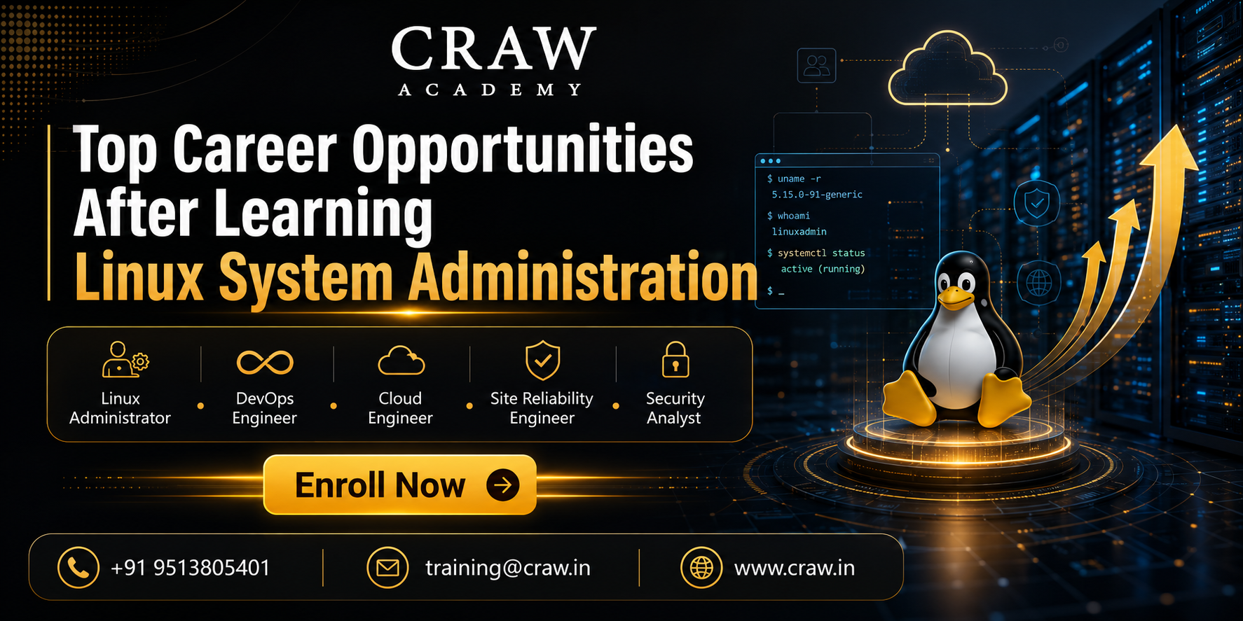 Top Career Opportunities After Learning Linux System Administration