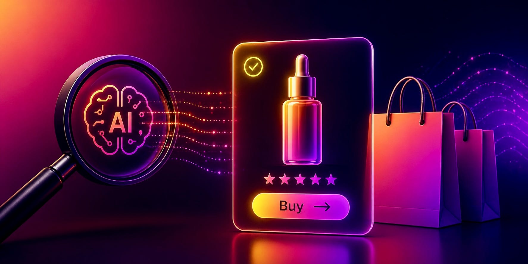 AI shopping agents now drive 805% more retail traffic. Yet most stores are invisible to them.