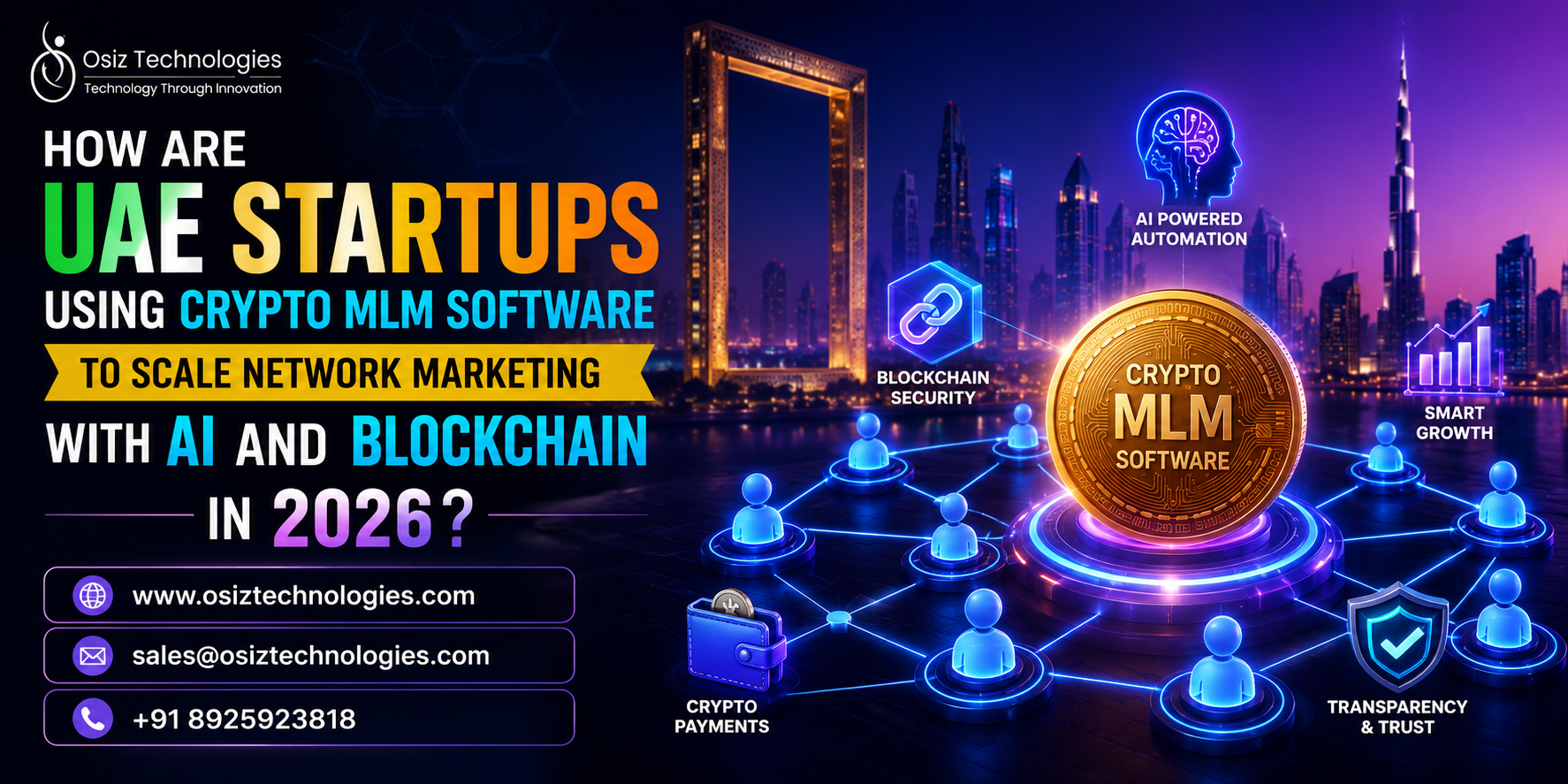 How Are UAE Startups Using Crypto MLM Software to Scale Network Marketing with AI and Blockchain in…