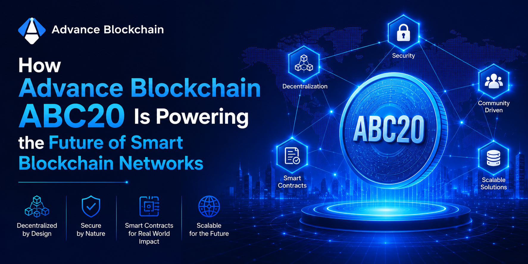 How Advance Blockchain ABC20 Is Powering the Future of Smart Blockchain Networks