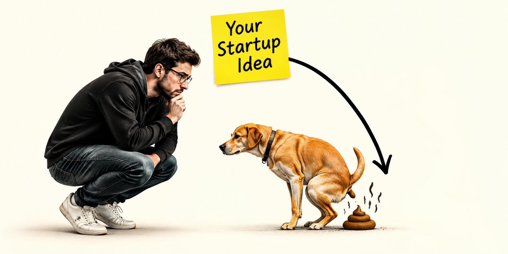 Your startup idea is dogshit until you prove otherwise in the real world.