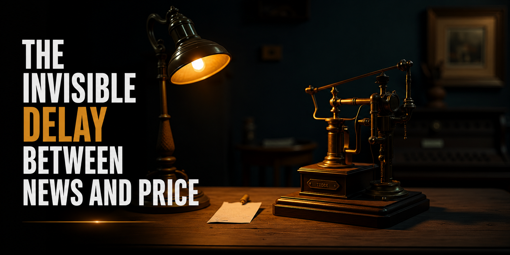 The Invisible Delay Between News and Price