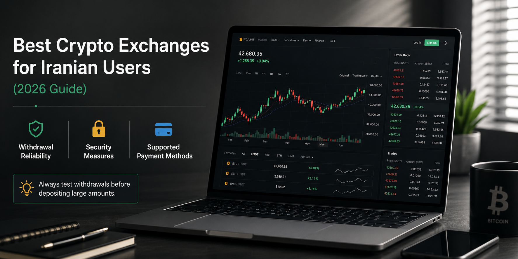 Best Crypto Exchanges for Iranian Users (2026 Guide)