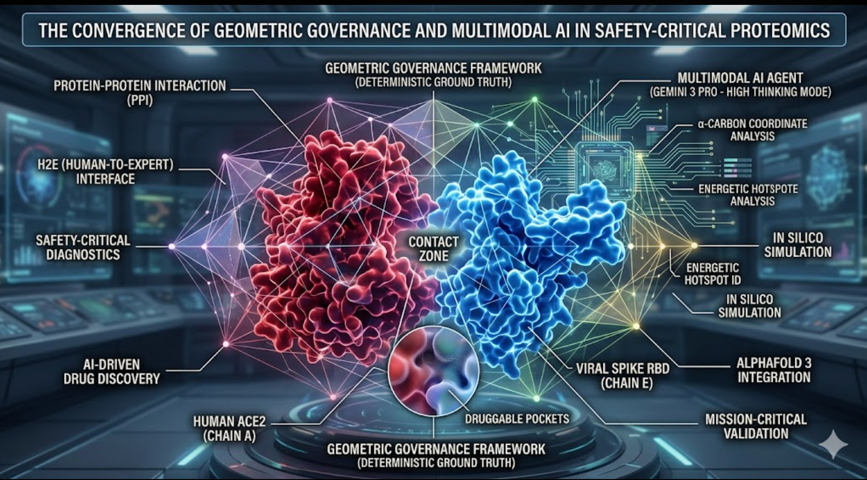 The Convergence of Geometric Governance and Multimodal AI in Safety-Critical Proteomics with…