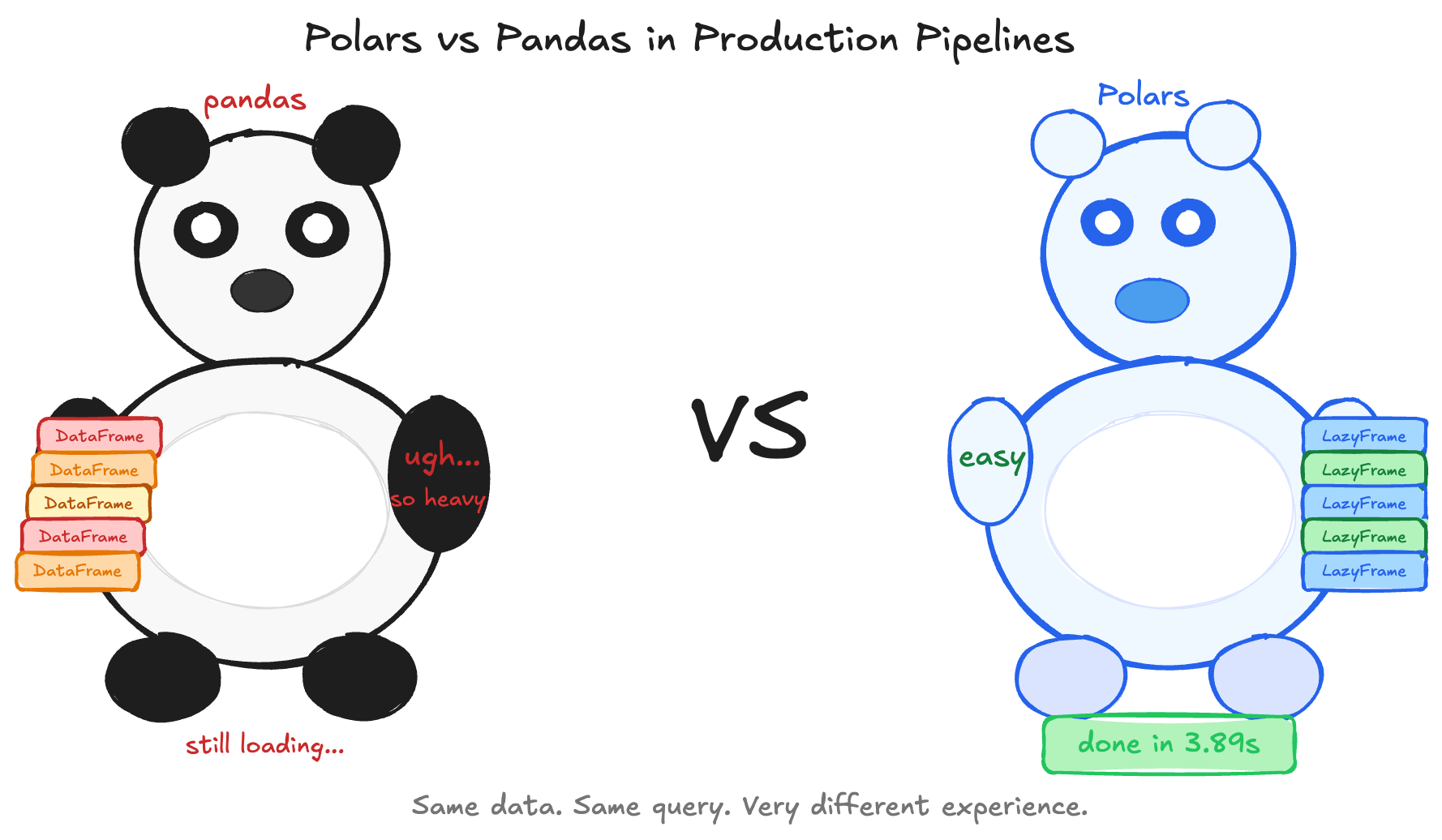 Polars vs Pandas in Production Pipelines